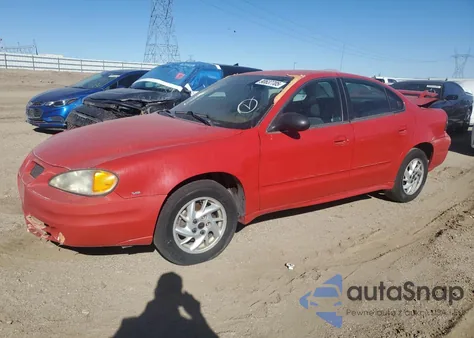 2004 Pontiac Grand Am Se1 z USA, uszkodzony, nr VIN 1G2NF52E74C233523